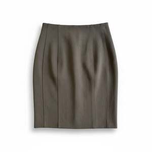Express Taupe Seamed Pencil Skirt Size 0